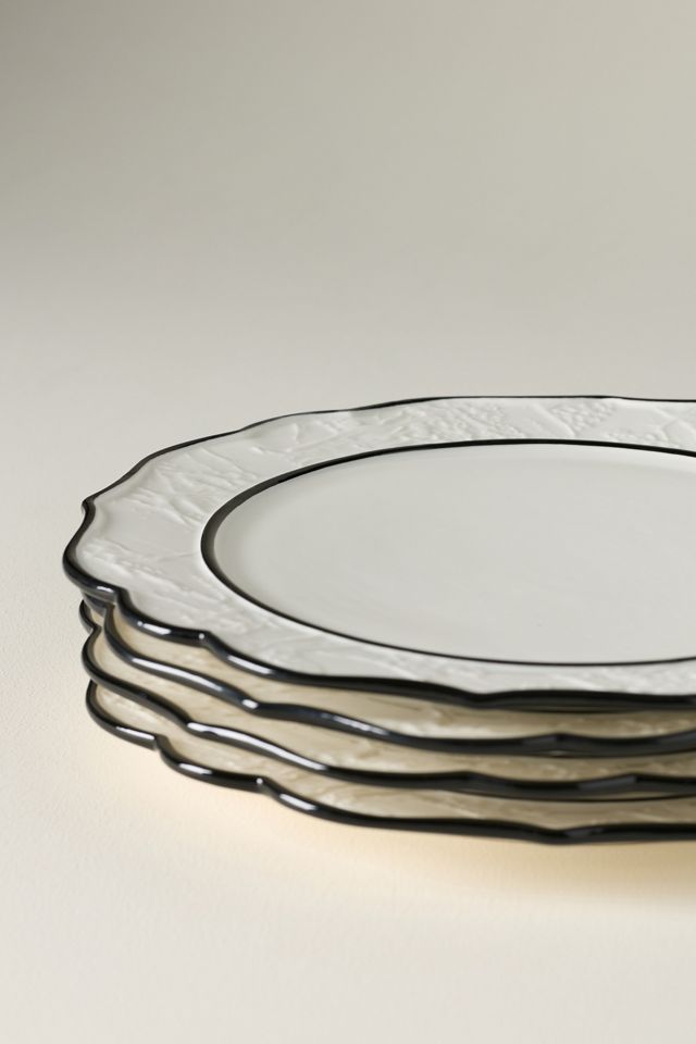 Irma Stoneware Dinner Plates, Set of 4 #2
