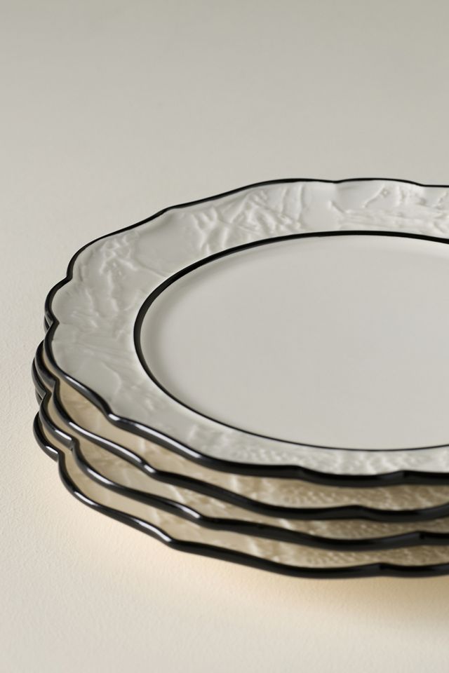 Irma Stoneware Dessert Plates, Set of 4 #2