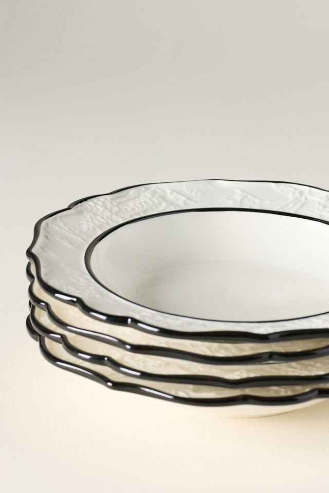 Irma Stoneware Pasta Bowls, Set of 4 #2