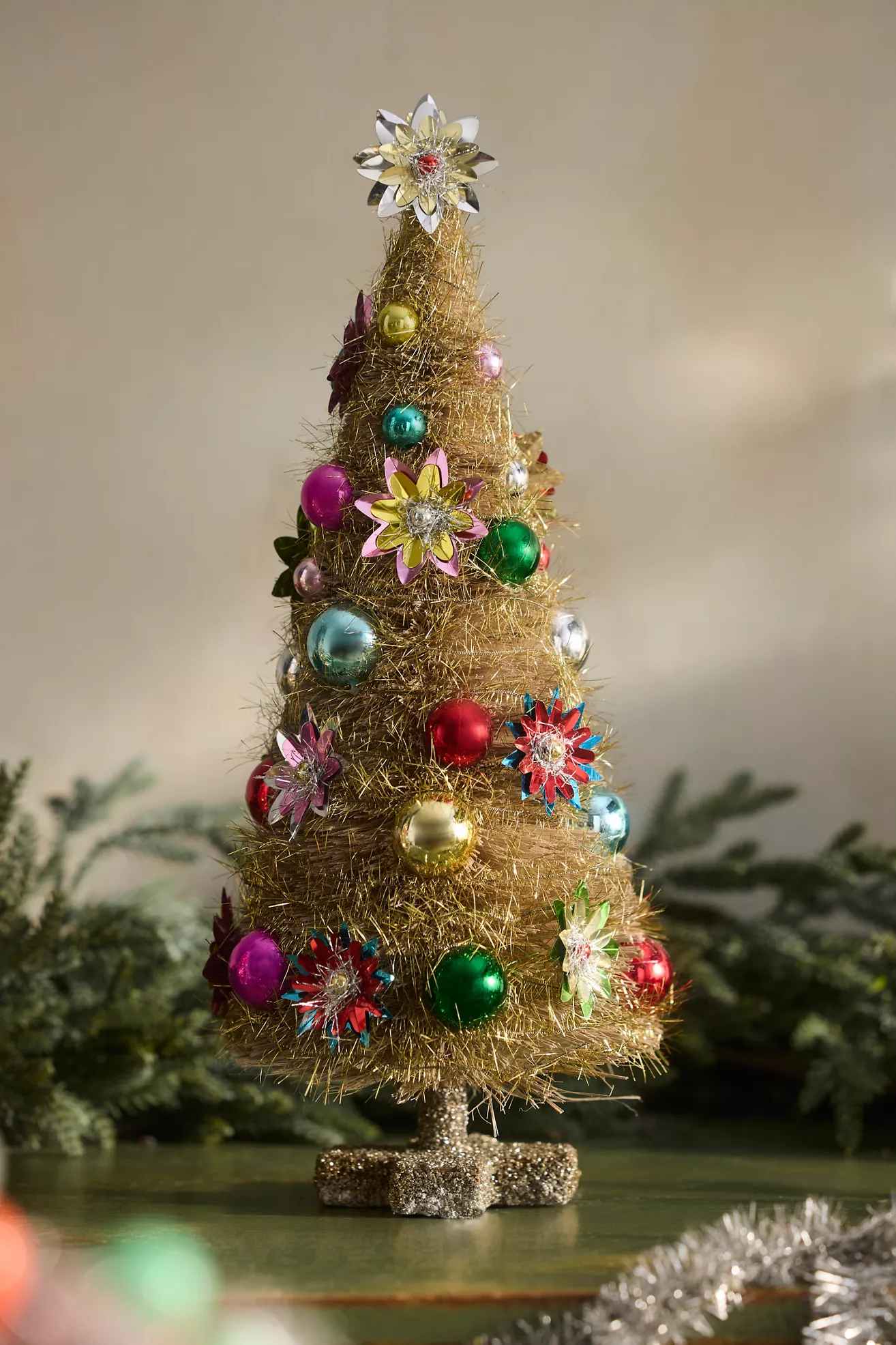 Terrain Reflector Tinsel Tree - thumbnail 2