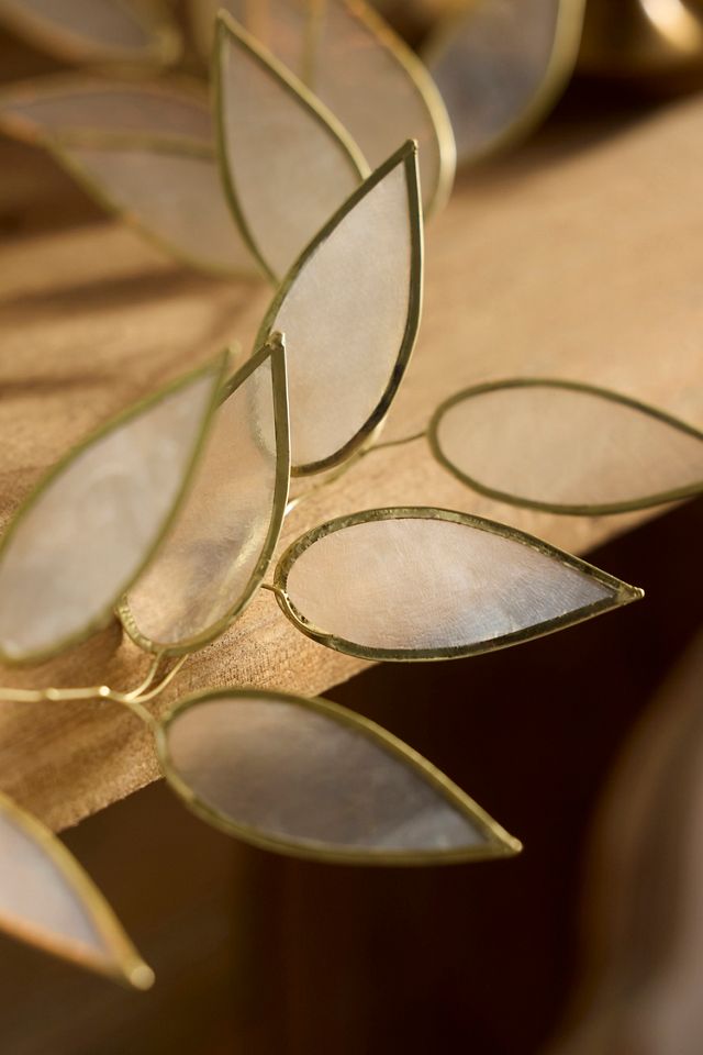 Capiz Leaves Garland #1