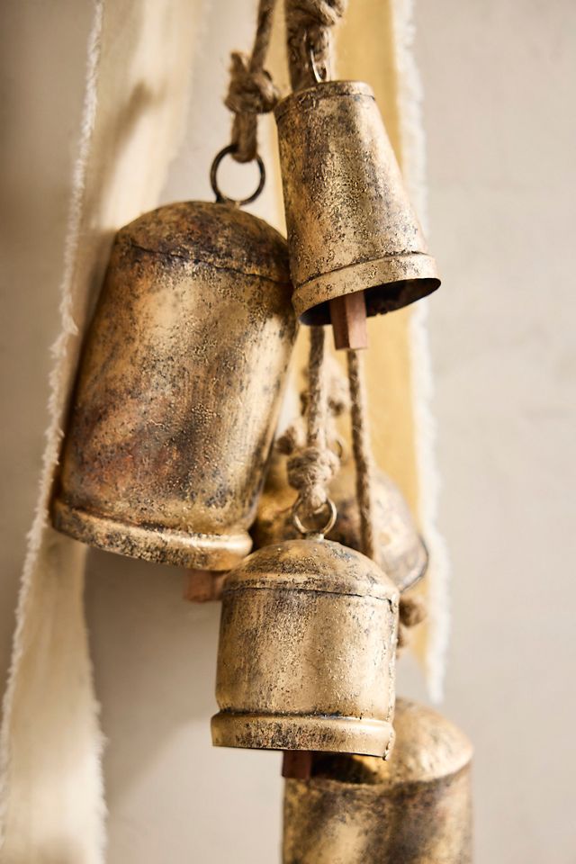 Weathered Bells Wreath Charm #1