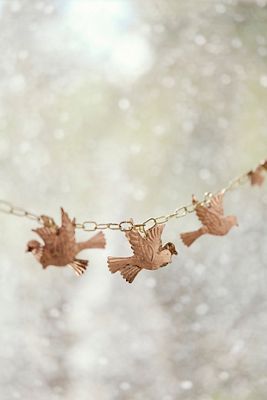 Swallow Copper + Brass Rain Chain