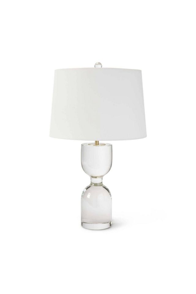 Joan Hourglass Crystal Table Lamp #1