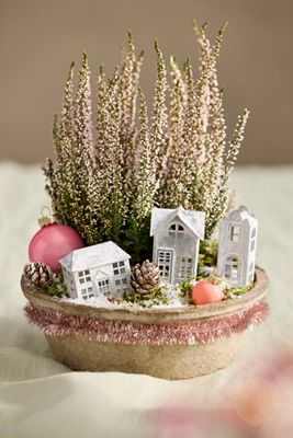 Concordville Miniature House Toppers, Set of 3