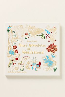 Alice's Adventures in Wonderland Leather Bound Kids Book