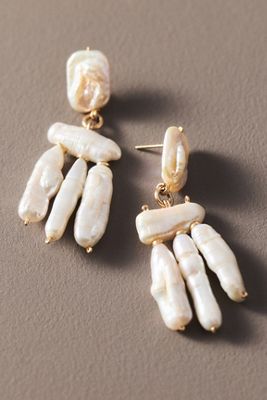 TARBAY Concha Keshi Earrings