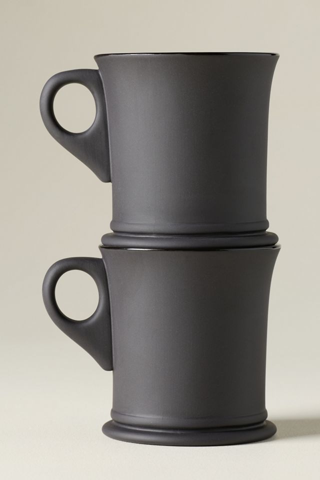Sir Madam Barber's Porcelain Mugs, Set of 2 #2