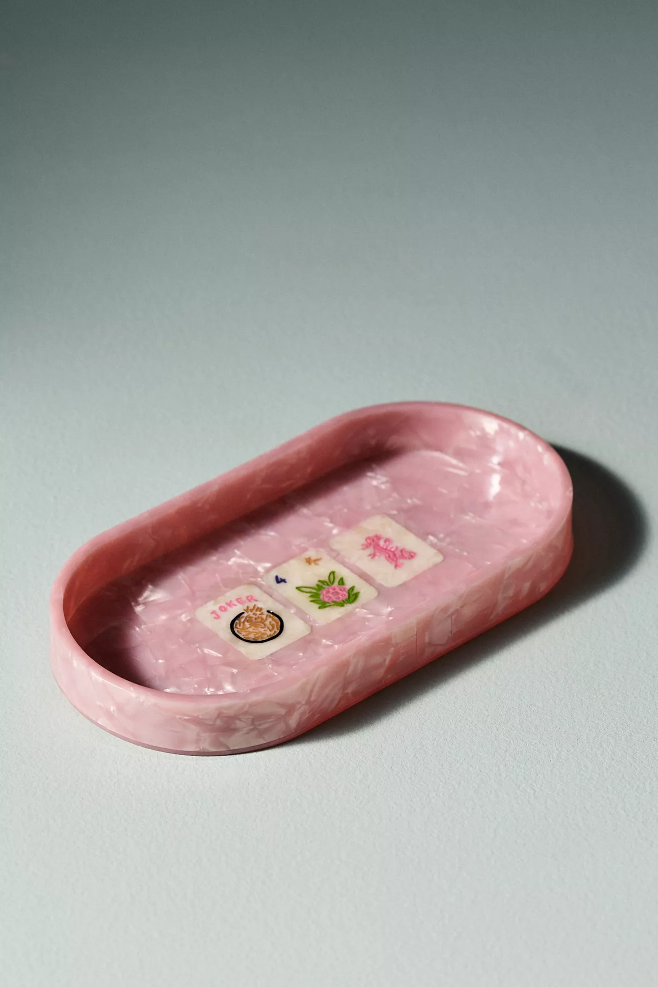 Solar Eclipse Hand-Painted Trinket Tray - thumbnail 3