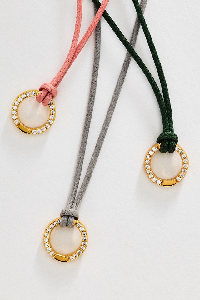 Goldbug Collection Charm Cord Necklace #1