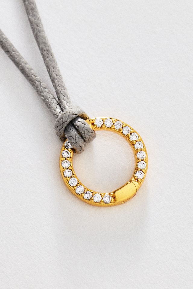 Goldbug Collection Charm Cord Necklace #2
