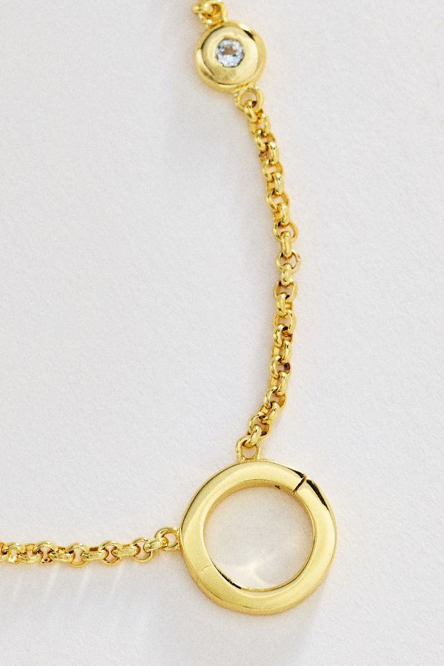 Goldbug Collection Bezel Charm Necklace #2