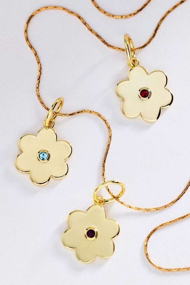 Goldbug Collection Birthday Daisy Charm #1