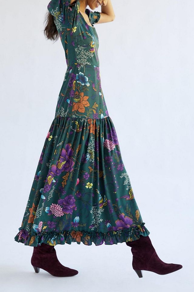 Hutch Puff-Sleeved Maxi Dress #3
