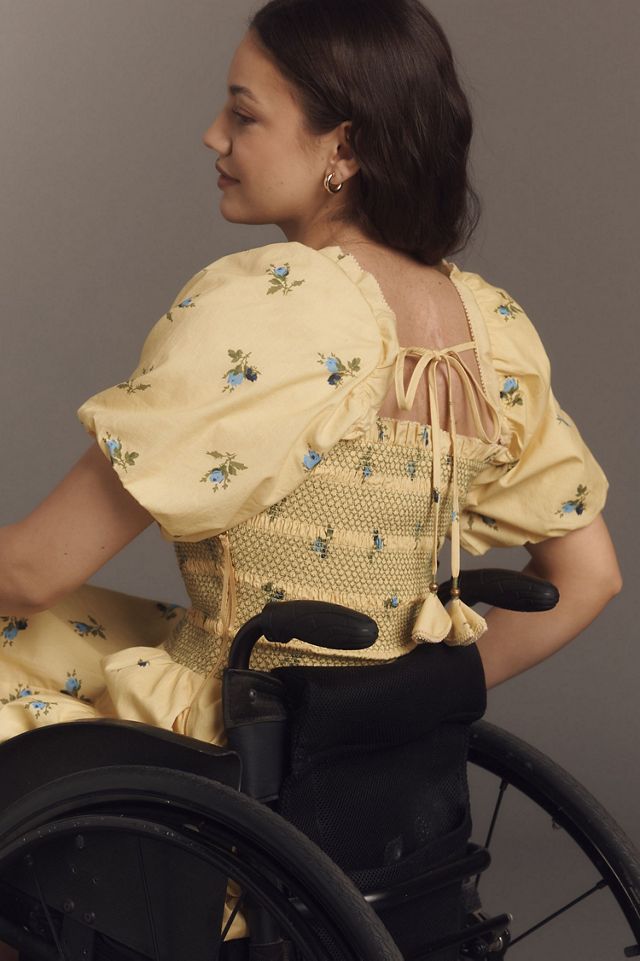 The Adaptive Somerset Smocked Mini Dress #1