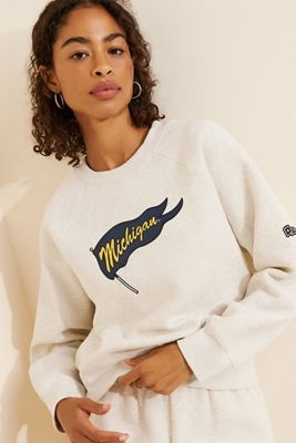 Hype and Vice University of Michigan Day Off Crewneck Sweatshirt