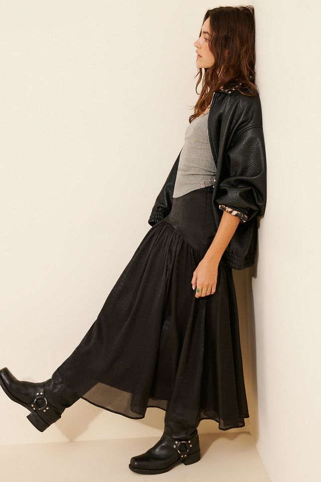 Hutch Drop Waist Midi Skirt #2