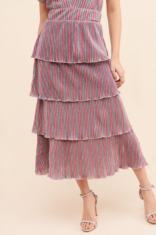 Saylor Luba Tiered Dress #3