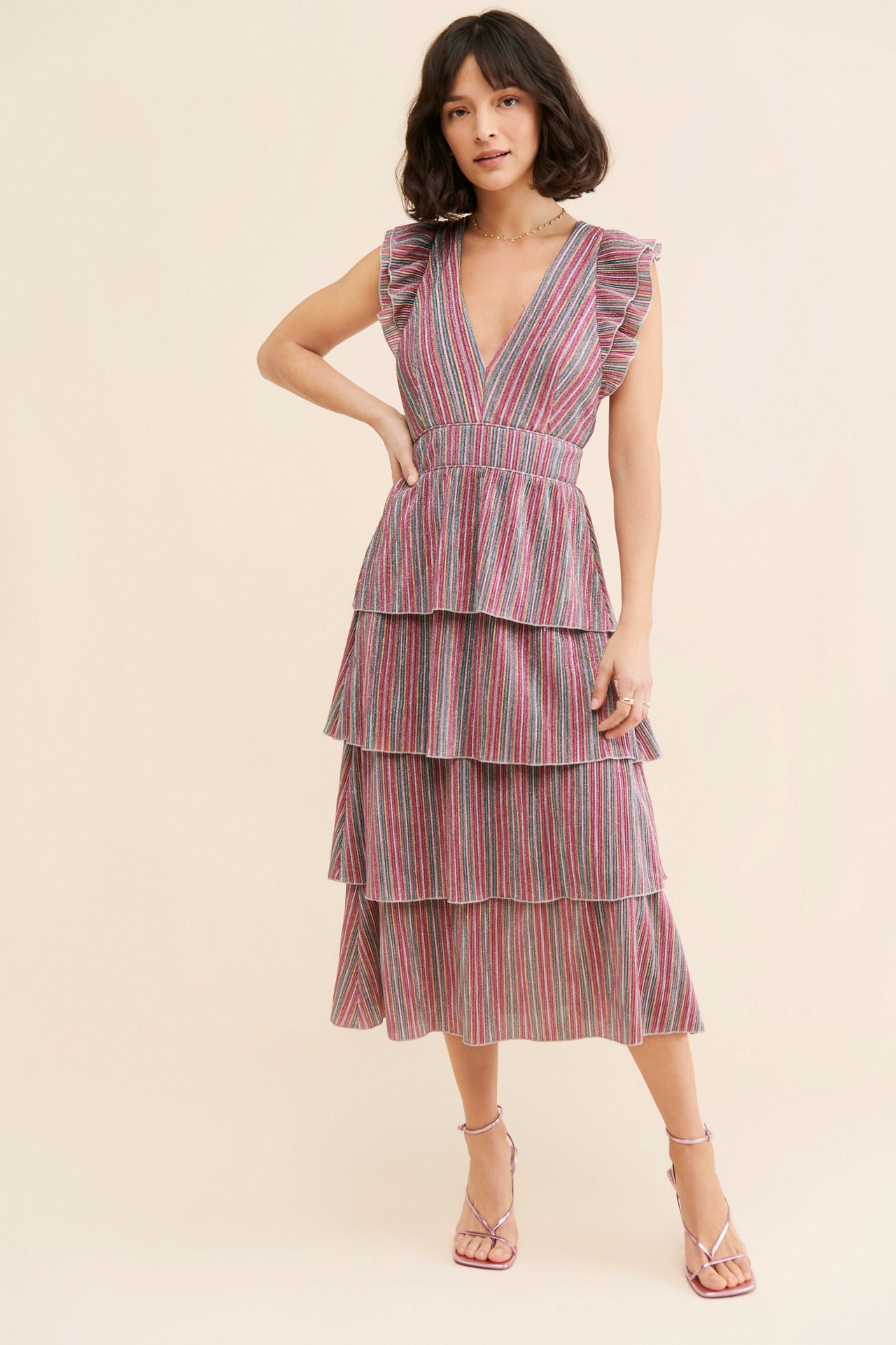 Saylor Luba Tiered Dress