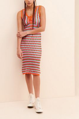tiered metallic maxi dress 4si3nna Tiered Metallic Maxi Dress