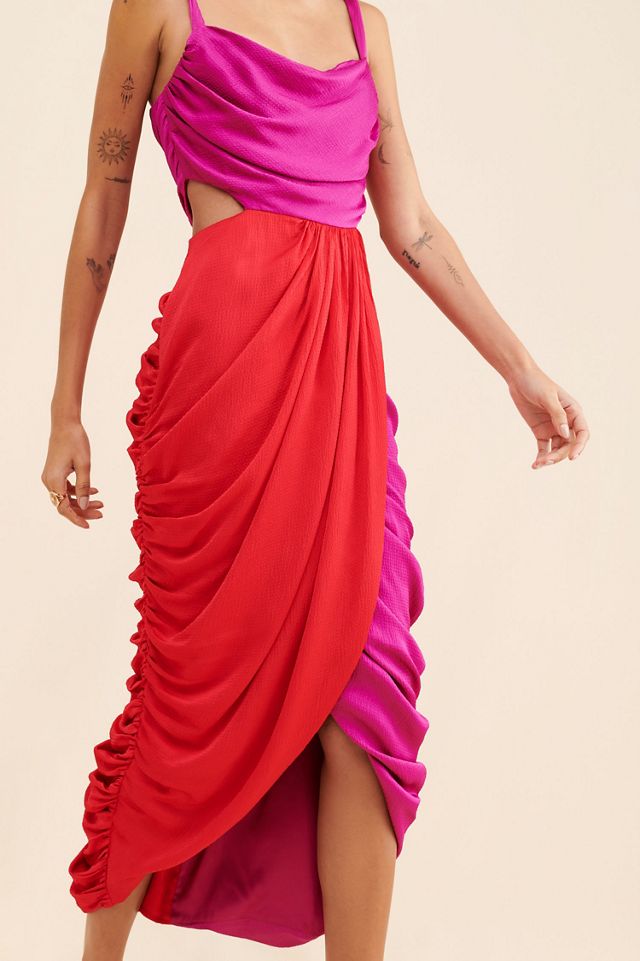 AMUR Persey Twist Strap Dress deactivation #3