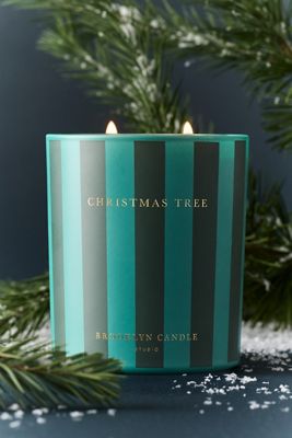 Brooklyn Candle Studio Woody Christmas Tree Boxed Glass Candle
