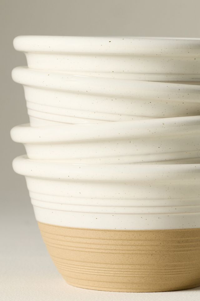 Costa Nova Scotia Stoneware Cereal Bowls, Set of 4 #2
