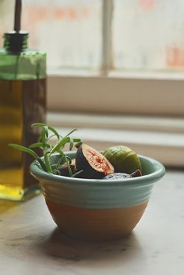 Costa Nova Scotia Stoneware Fruit Bowls, Set of 4