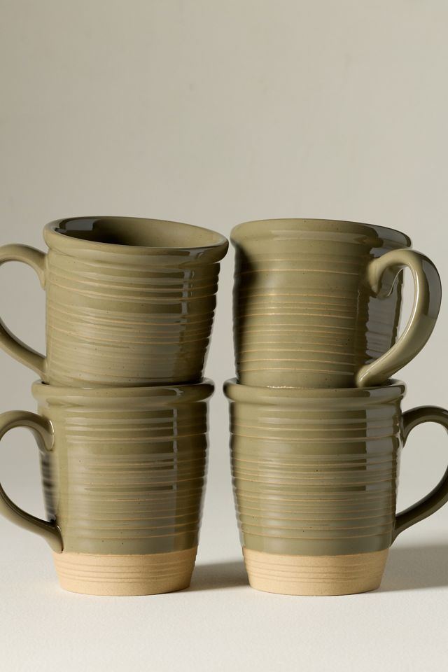 Costa Nova Scotia Stoneware 17 oz. Mugs, Set of 4 #2