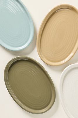 Costa Nova Scotia Stoneware Oval Platter