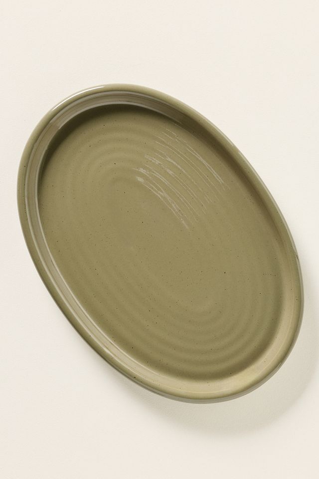 Costa Nova Scotia Stoneware Oval Platter #1