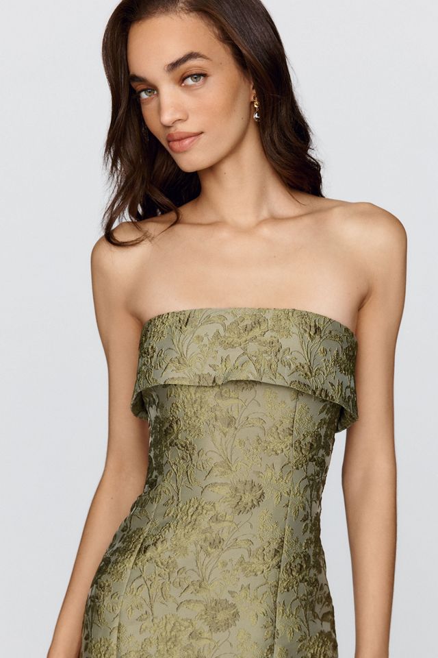BHLDN Jacquard Maxi Dress #1