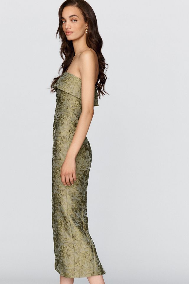 BHLDN Jacquard Maxi Dress #2