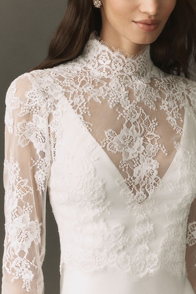 Watters Arabella Lace Top #1