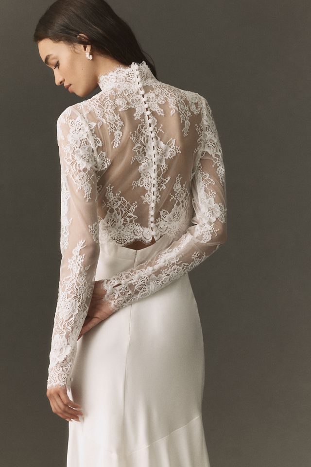 Watters Arabella Lace Top #2