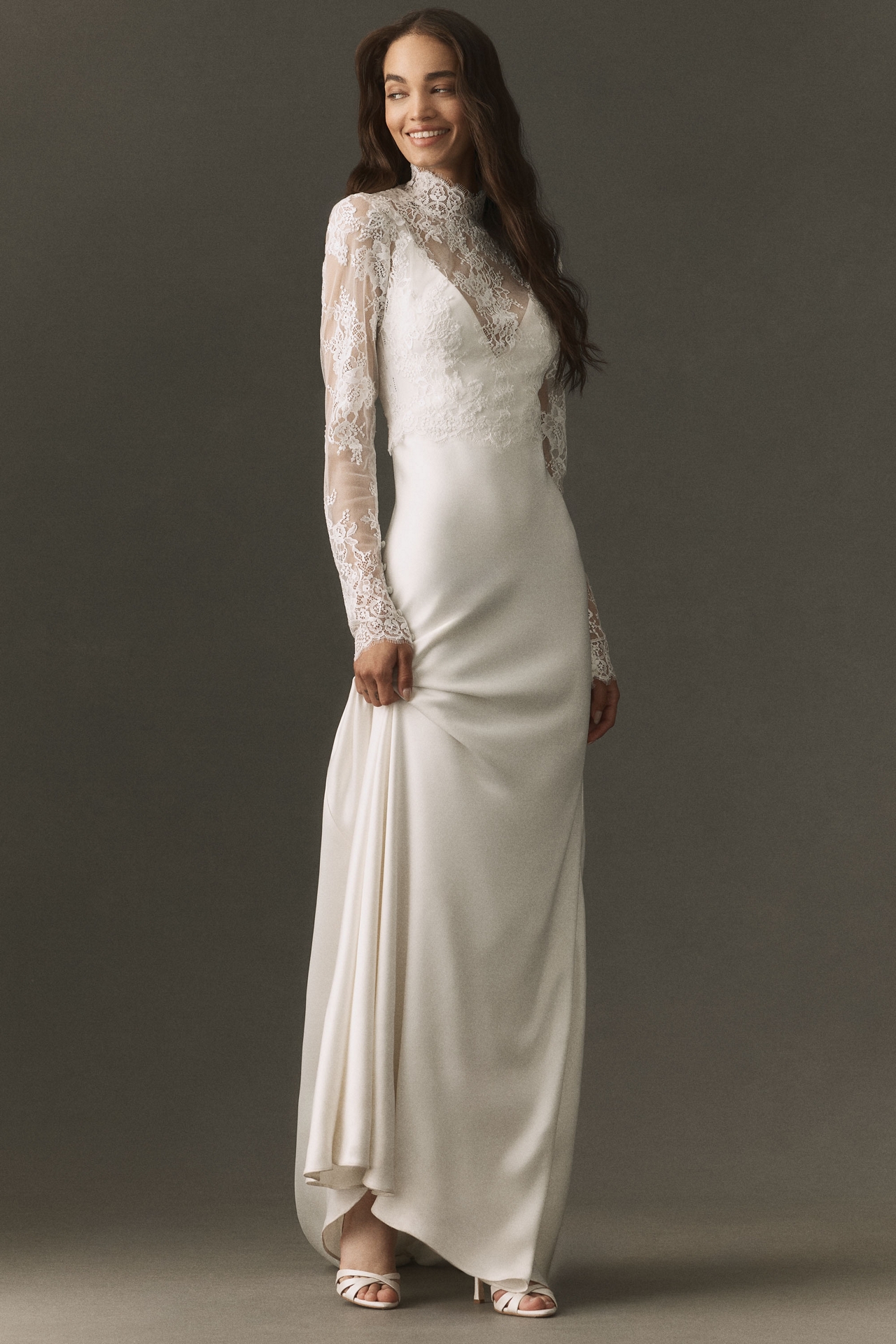 Watters Arabella Lace Top