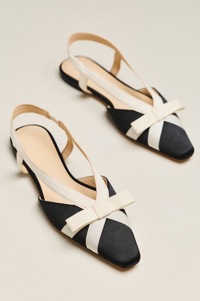 Maeve Ribbon Slingback Flats #1