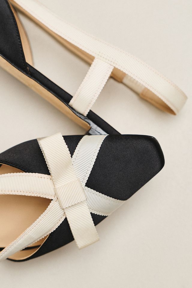 Maeve Ribbon Slingback Flats #2