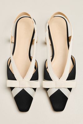 Maeve Ribbon Slingback Flats