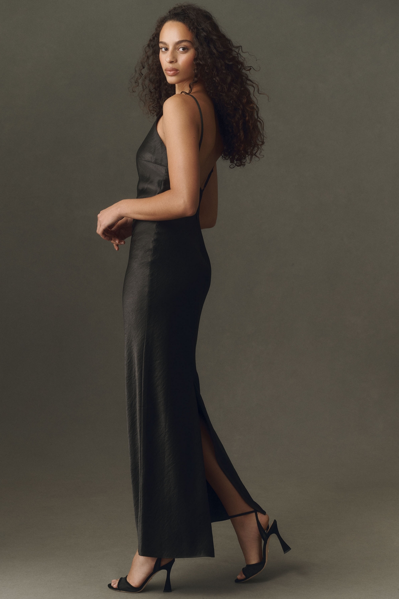 Mare Sleek Backless Maxi Dress