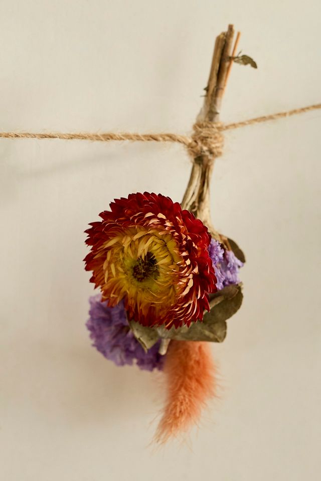 Dried Floral Posy Garland #1