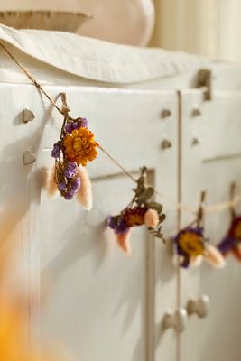 Dried Floral Posy Garland