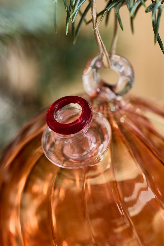 Glass Ornament Hummingbird Feeder #1