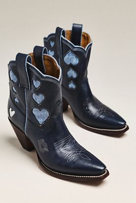 Besita Boots Lady Luck Leather Ankle Boots
