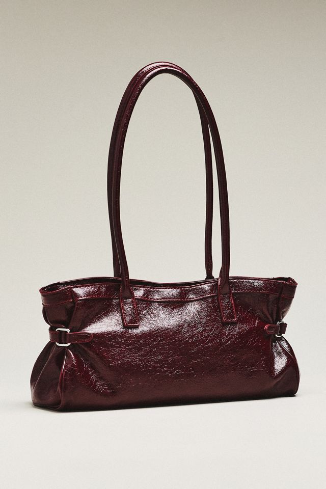 Maeve Faux-Leather Belted Bag #1