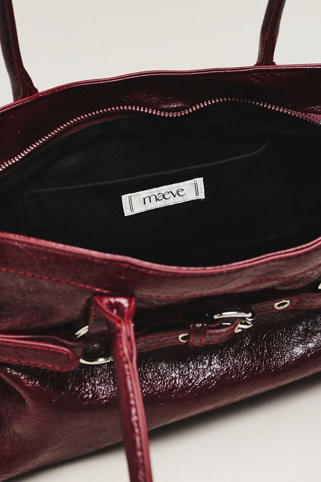 Maeve Faux-Leather Belted Bag #2