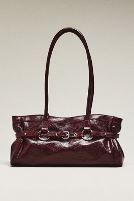 Maeve Faux-Leather Belted Bag