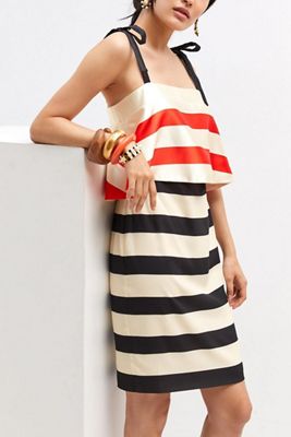 Mare Mare Striped Mini Dress