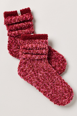 Ugg Cozy Chenille Socks In Pink
