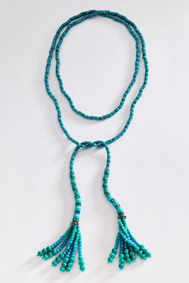 Loren Hope Greer Tassel Lariat Necklace